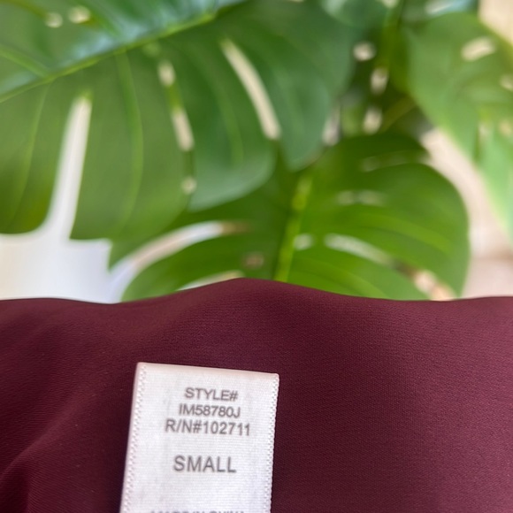 Holiday Berry Burgundy Purple Blazer Preppy with Silver Front Zipper - Picture 5 of 5